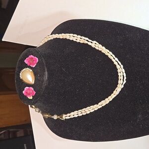 Authentic Freshwater Pearls with some vintage jewelry